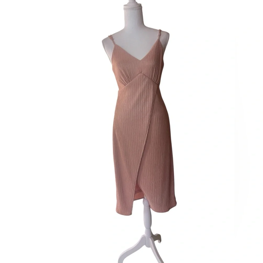 Lulus , Elegant Peach  Dress - Picture 2 of 6